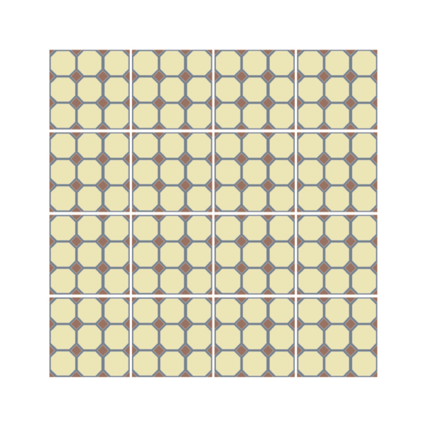 Paginação do Ladrilho Hidráulico Nono Palladium 20 x 20