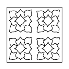 F11 QUATRO FLORES LADRÍLHO HIDRÁULICO
F11 QUATRO FLORES
20X20 CM
